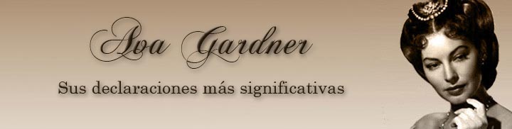 Citas de Ava Gardner